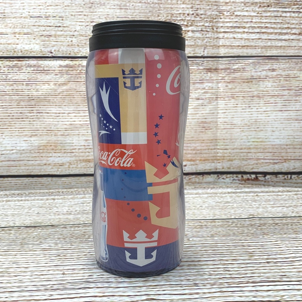 Coca Cola Royal Caribbean International Cruise Travel‎ Screw Top Tumbler